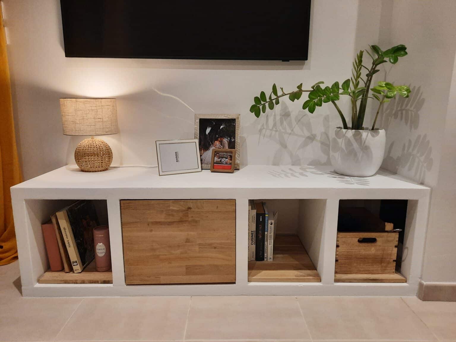 Meuble TV Vicco Amato - Buffet Vaisselier En Blanc, 160 Cm, En Panneau Aggloméré