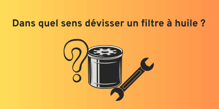 Dans quel sens dévisser un filtre à huile ?